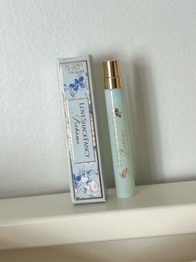 LoveShackFancy Boheme Travel Perfume - Pale Mint & Gold Accents